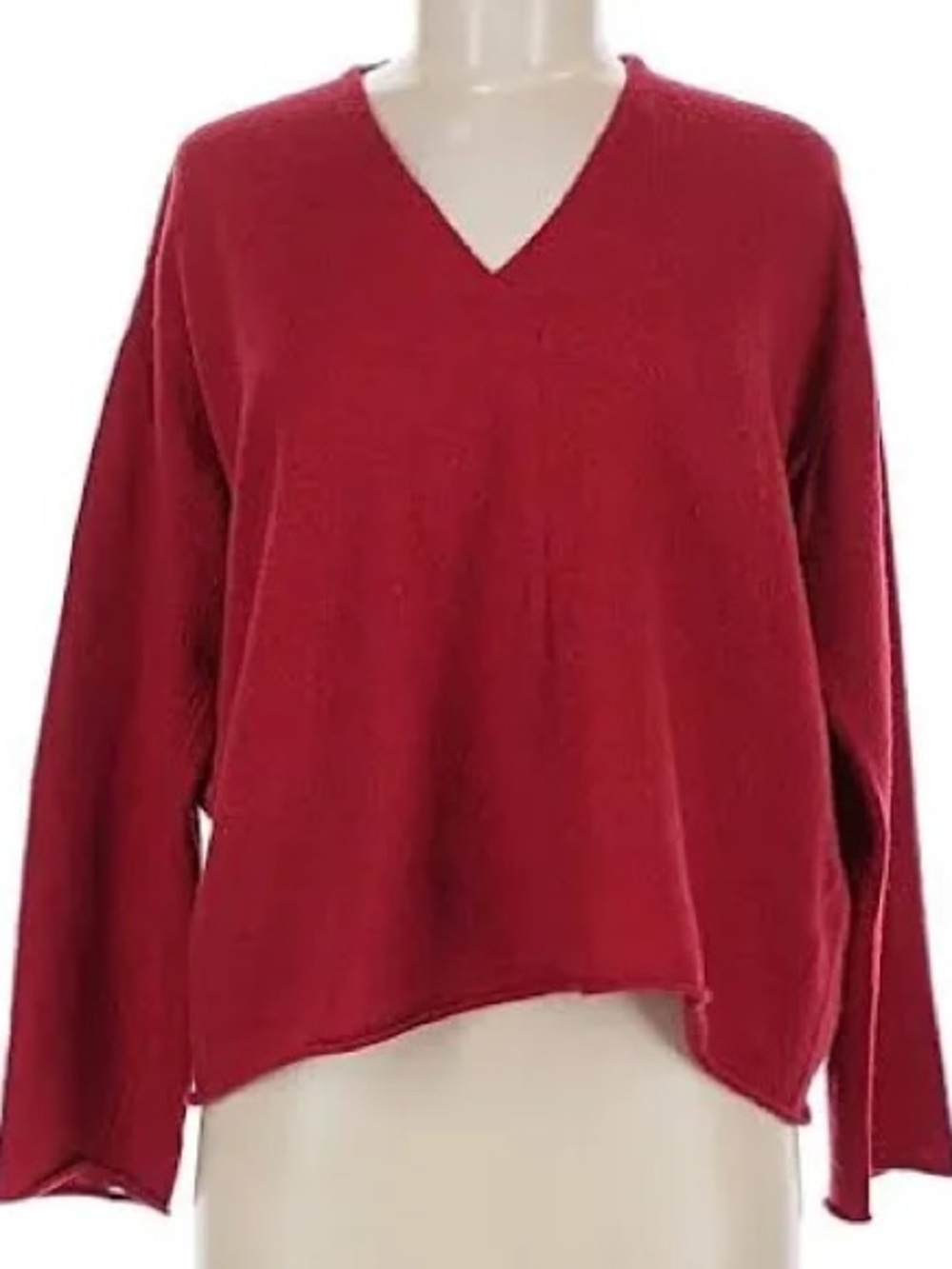 Eileen Fisher top red color in size L